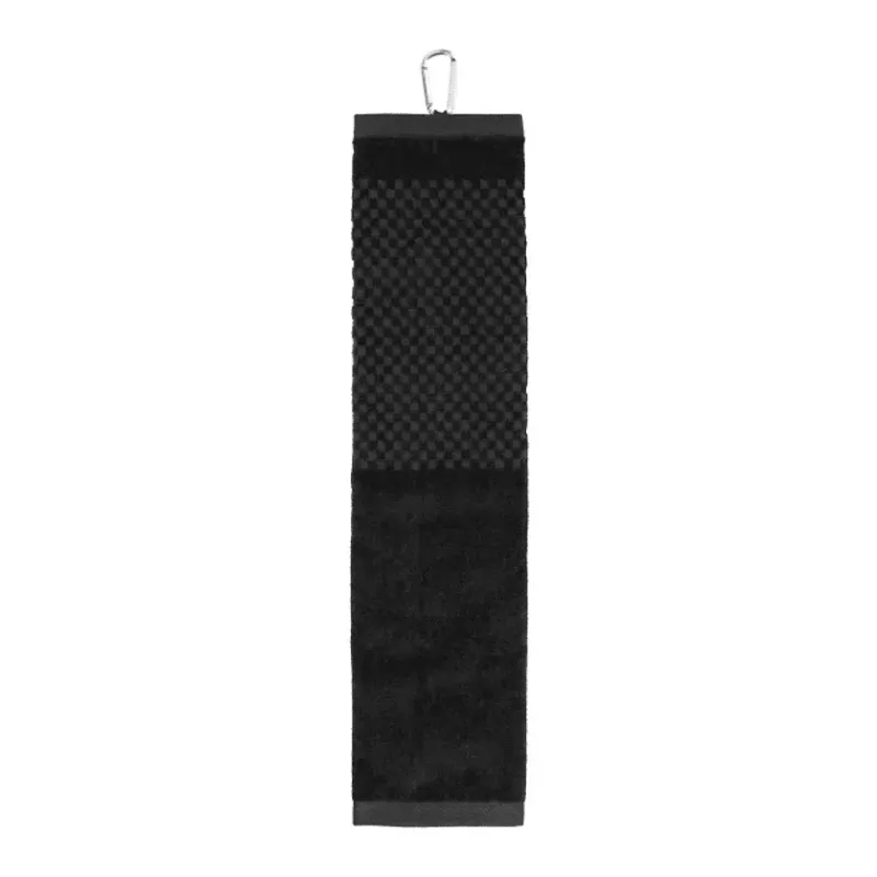 Custom Embroidered Scrubber Golf Towel - 3.5lb./doz. 5.25x22in — view 4