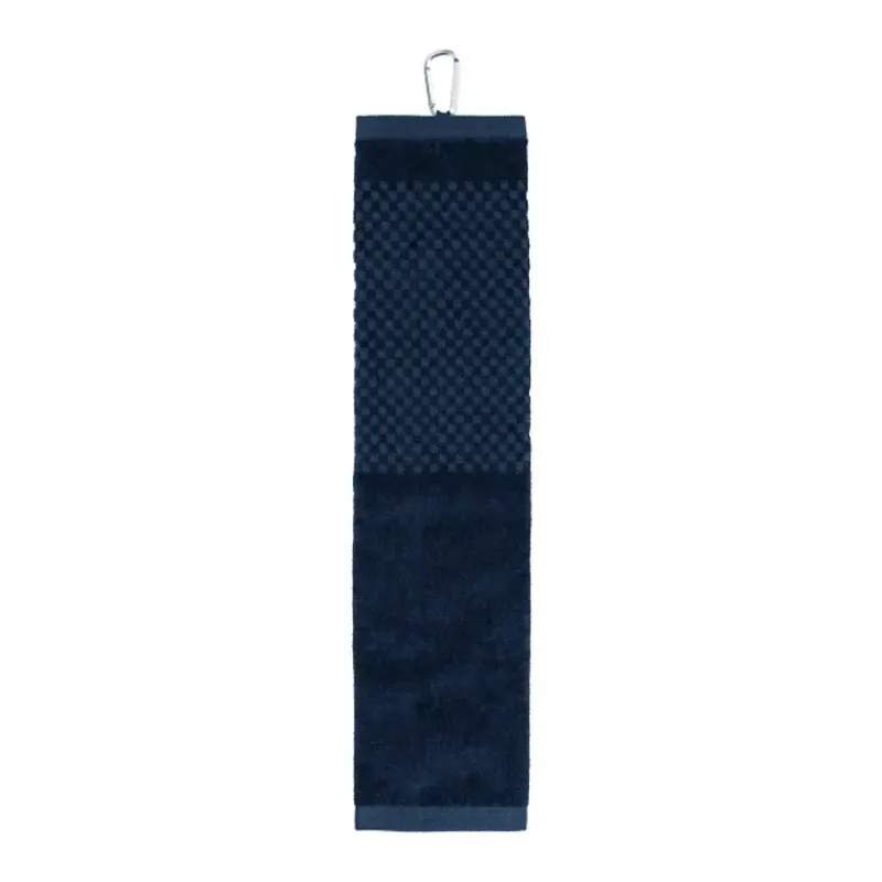 Custom Embroidered Scrubber Golf Towel - 3.5lb./doz. 5.25x22in — view 6