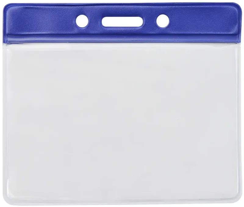 Custom ColorBar Badge Holder - Horizontal Vinyl — view 3