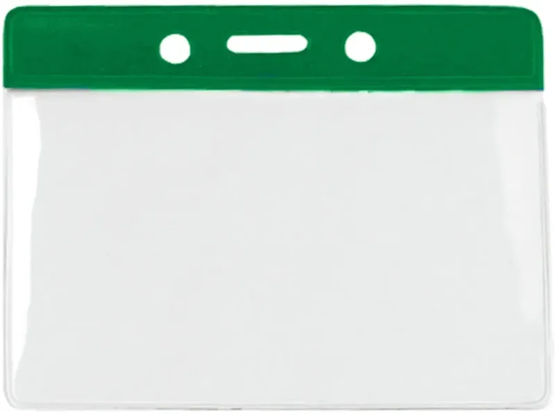 Custom ColorBar Badge Holder - Horizontal Vinyl — view 4