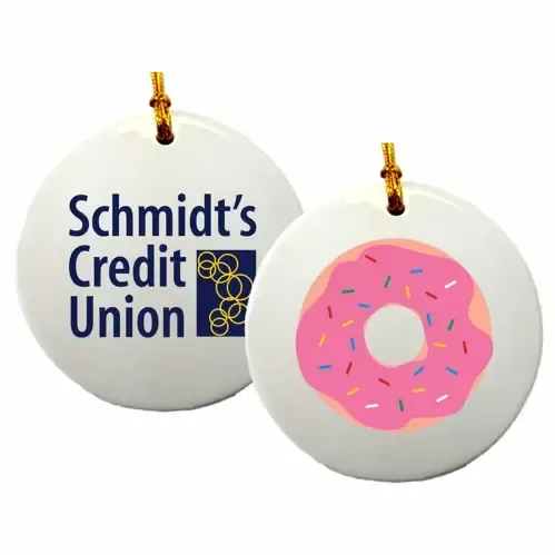 Logo Ceramic Ornament  — view 4