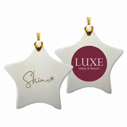 Logo Ceramic Ornament  — view 6