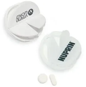 Personalized 3 Compartment Pill Case