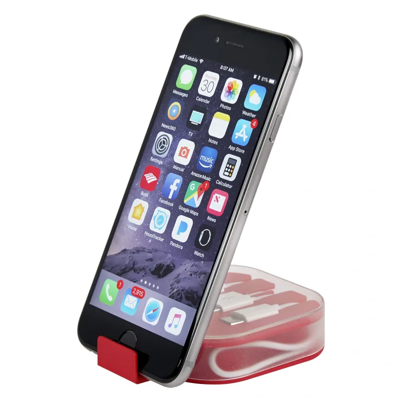 3-In-1 Charge Cable With Phone Stand — view 10