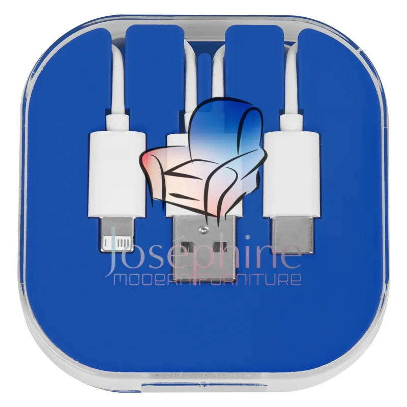 3-In-1 Charge Cable With Phone Stand — view 3