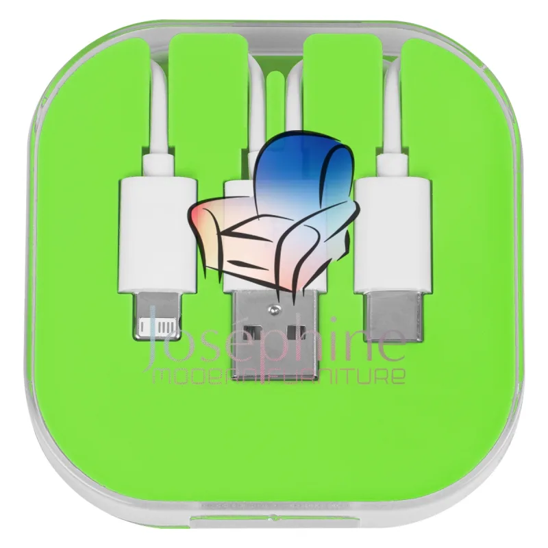 3-In-1 Charge Cable With Phone Stand — view 4