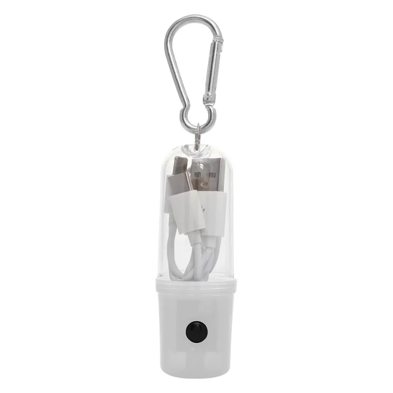 3-In-1 Charging Cable With Flashlight Case — view 5