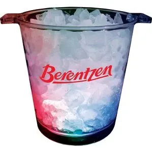 Logo 3-Light Styrene Ice Bucket