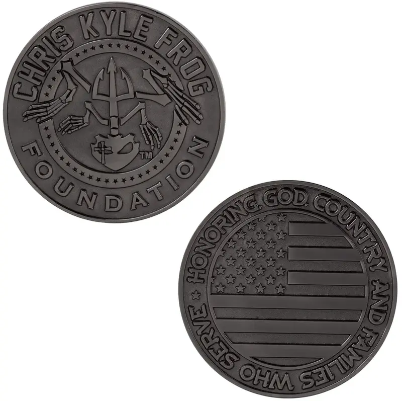 Custom Zinc Challenge Coins - 3"