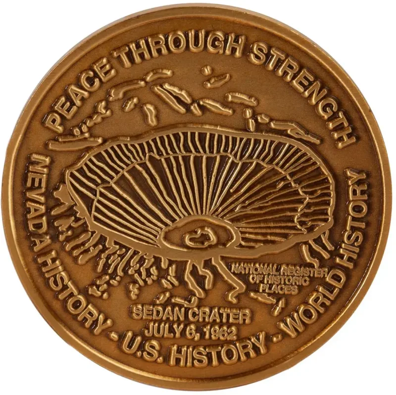 Custom Zinc Challenge Coins - 3" — view 5