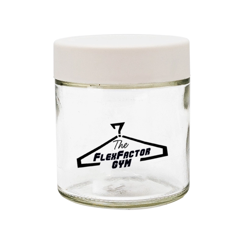 3 oz Clear Glass Jar