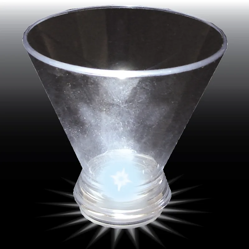 3 oz. Light Up Plastic Tapered Wine Sampler — view 3