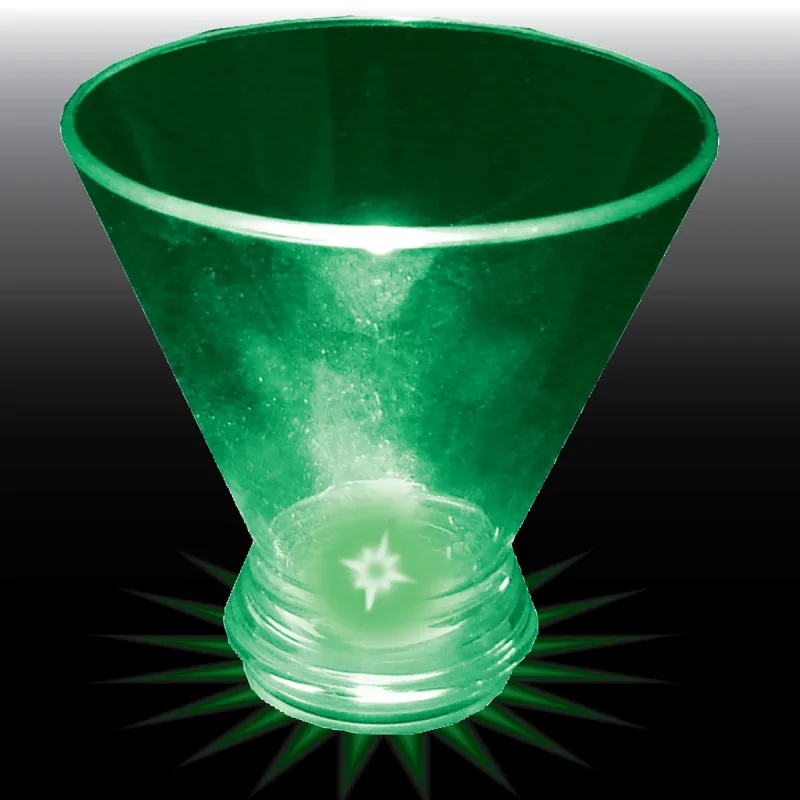 3 oz. Light Up Plastic Tapered Wine Sampler — view 8