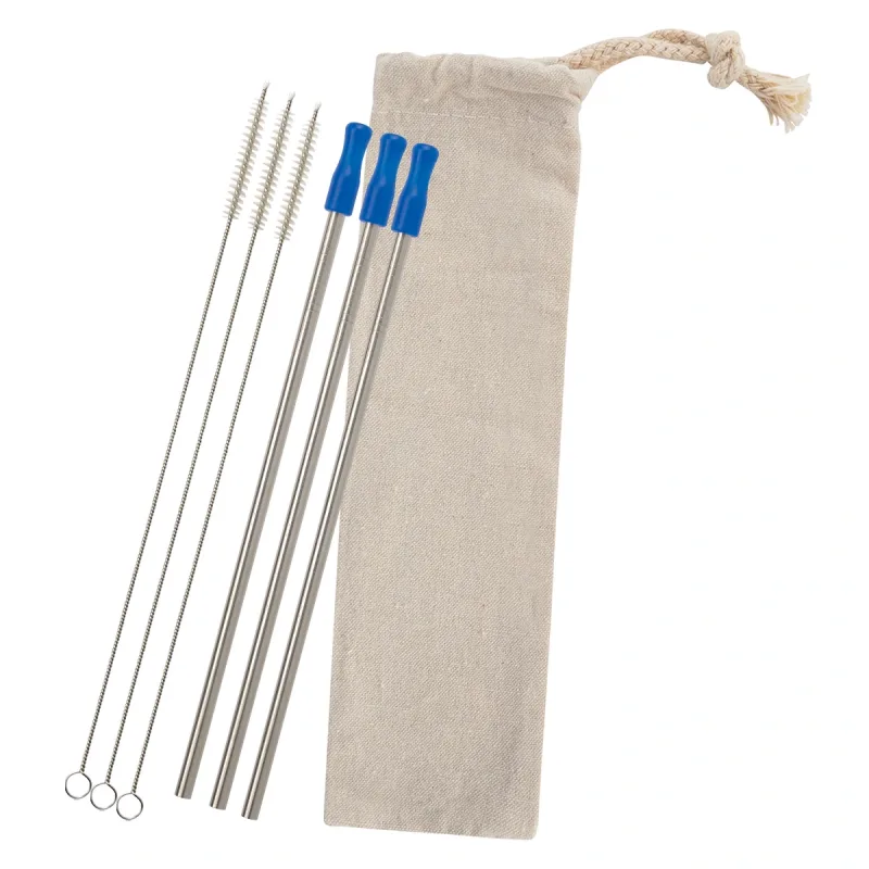3-Pack Stainless Straw Kit with Cotton Pouch — view 18