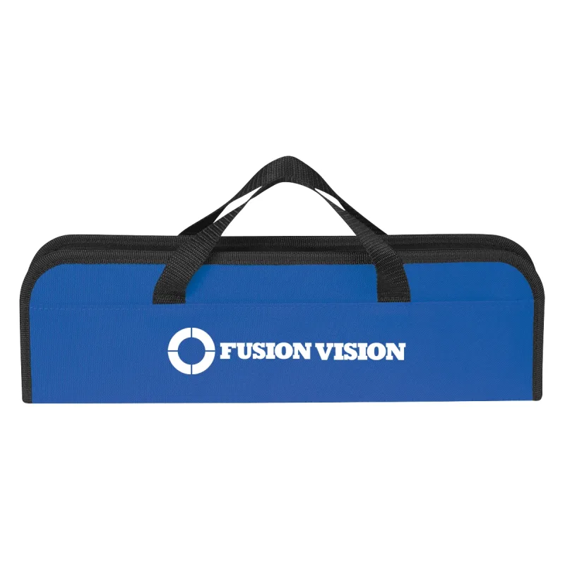 Customized 3-Piece BBQ Set In Case — view 3