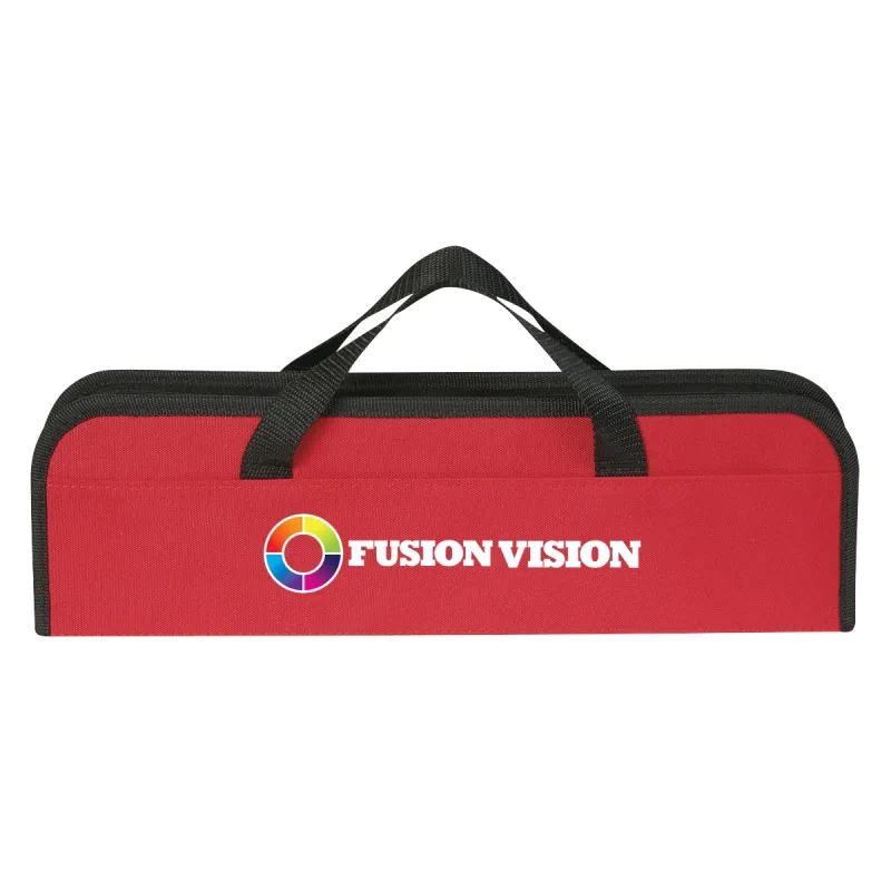 Customized 3-Piece BBQ Set In Case — view 5