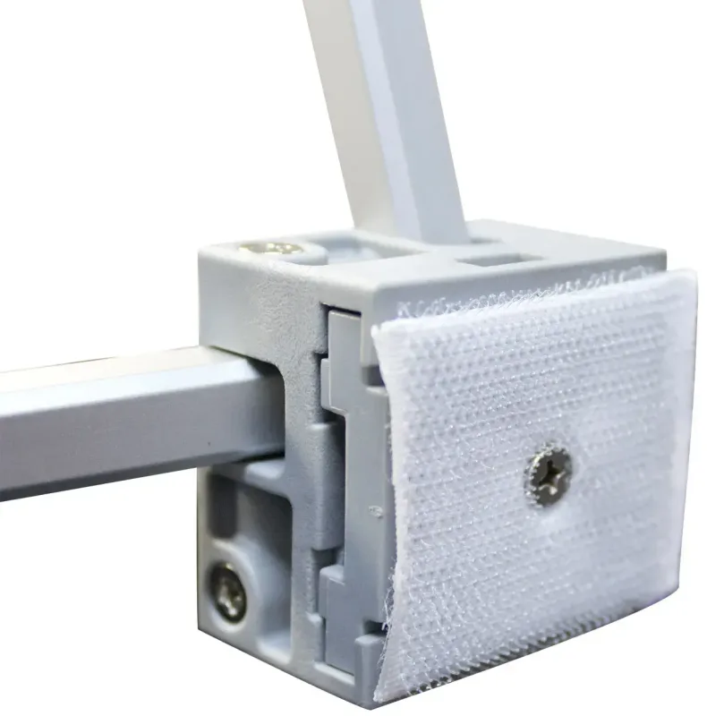 3' Straight Splash Floor Display Face Kit (Recycled Polyester Knit) — view 6