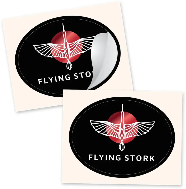 Branded Foil Stickers (3"x 4" Oval)