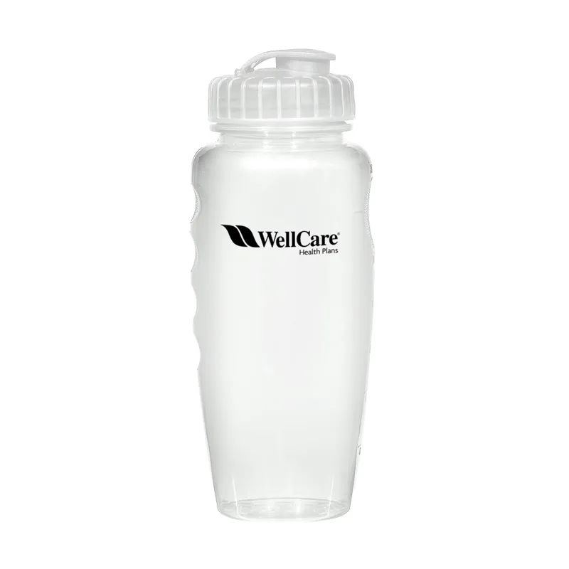 Poly-Clear™ Gripper Bottle - 30 Oz.