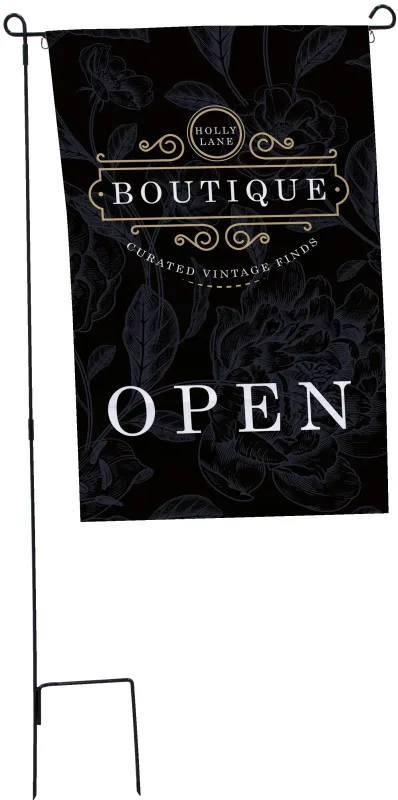 30" x 48" Garden Flag Kit Single-Sided — view 5