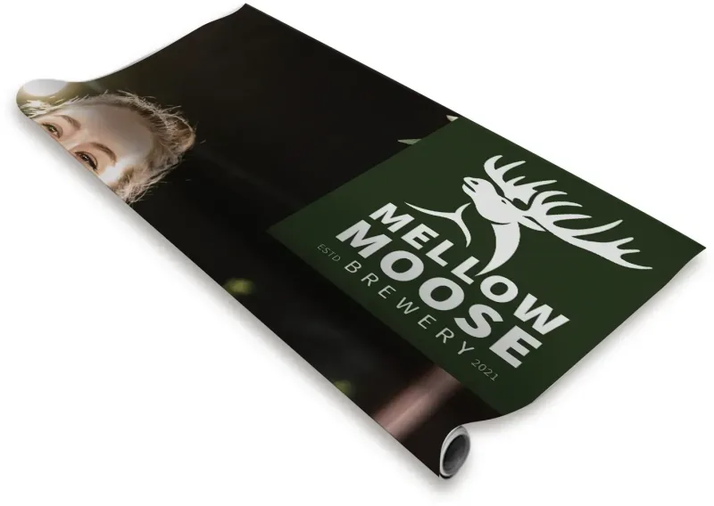 31.5" Economy Plus Retractor Replacement Banner (No-Curl Hybrid Media, Pre-2018) — view 2
