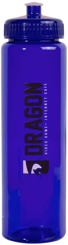Custom Logo 32 oz. Color Gloss Water Bottles — view 5