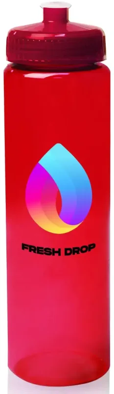 Customized Gloss Water Bottles - 32 oz. (Full Color Imprint) — view 3