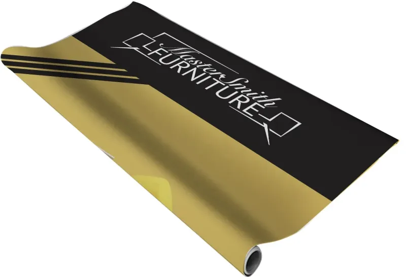 33.5" Stratus Retractor Replacement Banner (No-Curl Opaque Fabric) — view 2