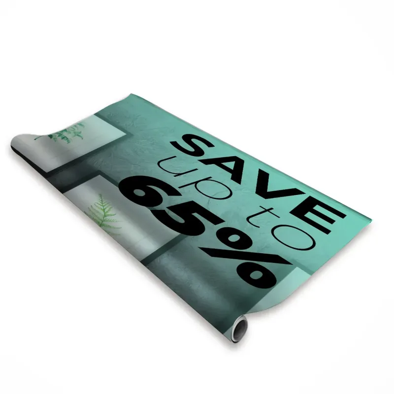 33.5" Stratus Retractor Replacement Banner (PVC-Free Media) — view 2