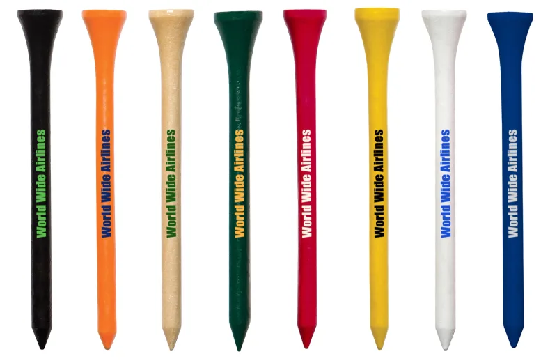 Custom 4-1 Golf Tee Packet - 3-1/4" Tee — view 2