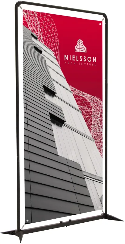 4.5' FrameWorx Banner Display Kit (Single-Sided, 13 oz. Smooth Scrim Vinyl) — view 3