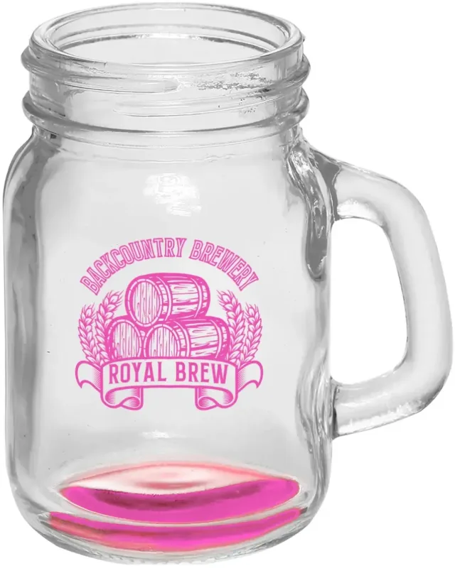 Personalized Mini Mason Jar Sampler Glasses - 4.5 oz. — view 6
