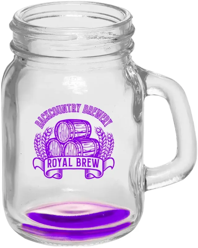 Personalized Mini Mason Jar Sampler Glasses - 4.5 oz. — view 8