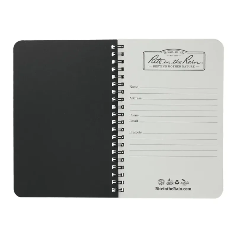 Custom Rite in the Rain Spiral Notebook (4.6"x7") — view 13
