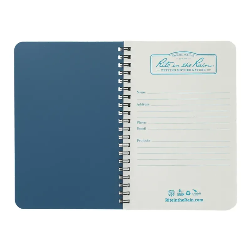 Custom Rite in the Rain Spiral Notebook (4.6"x7") — view 22