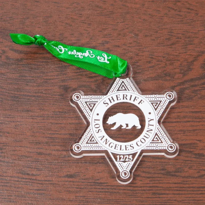 Branded Acrylic Holiday Ornaments — view 2