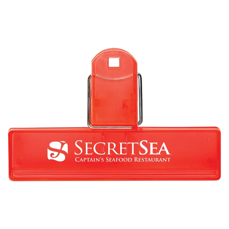 Imprinted Bag Clip - 4" — view 3