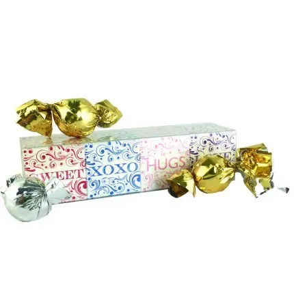 4 Cube Acetate Gift Box with Chocolate Covered Treats — view 7