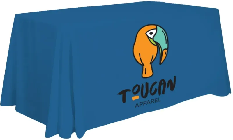 4' Economy Table Throw (Full-Color Front Only) — view 5