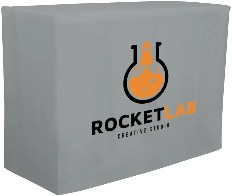 4' Fitted Table Throw (Full-Color Front Only) — view 13