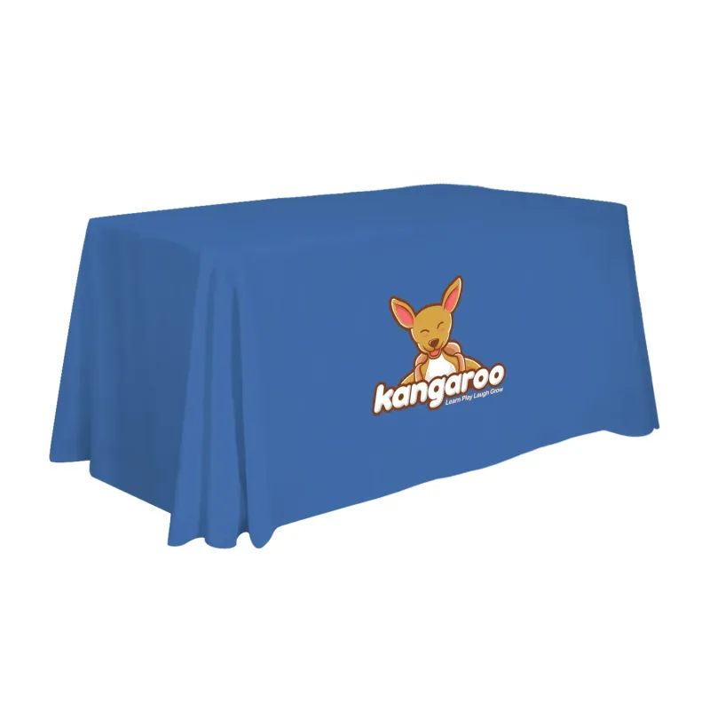 4' Standard Table Throw (Full-Color Front Only). — view 10