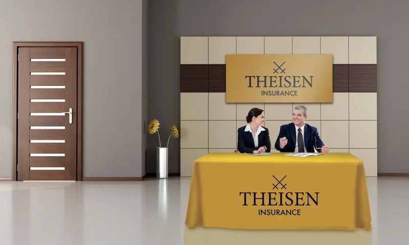 4' Standard Table Throw (Full-Color Full-Bleed) — view 2