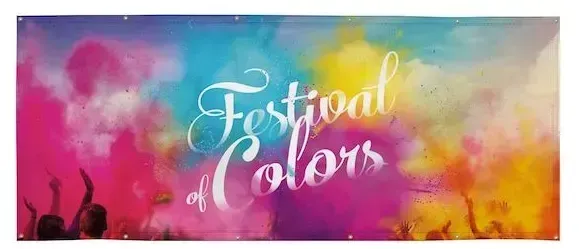 4' x 10' 9 oz. Mesh Vinyl Banner Single-Sided