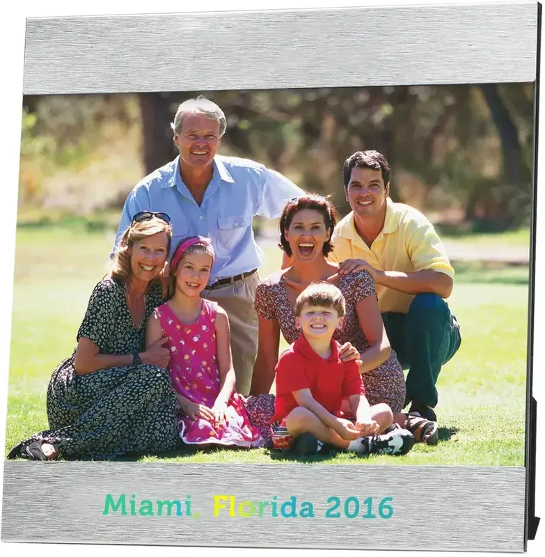 Custom Printed Èlan Photo Frame - 4" x 6"