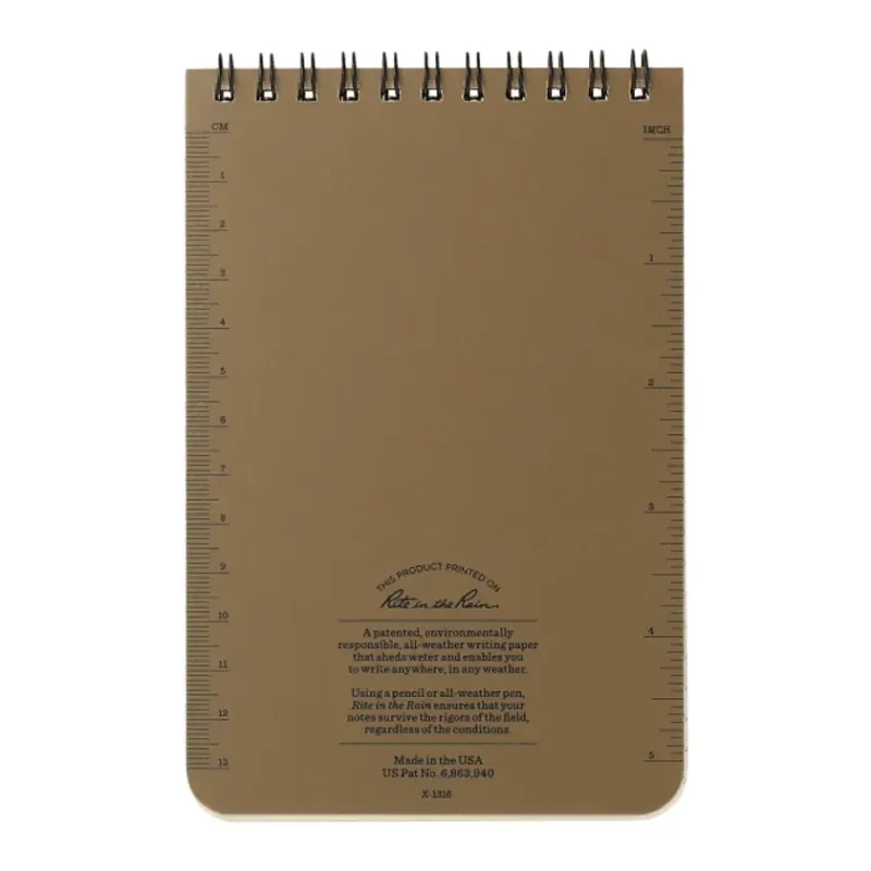 4” x 6” Rite in the Rain Top Spiral Notebook — view 2