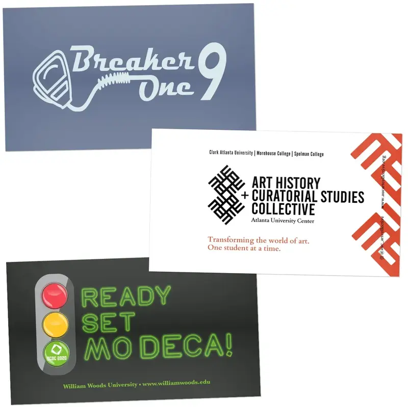 Promotional Custom Rectangle Stickers