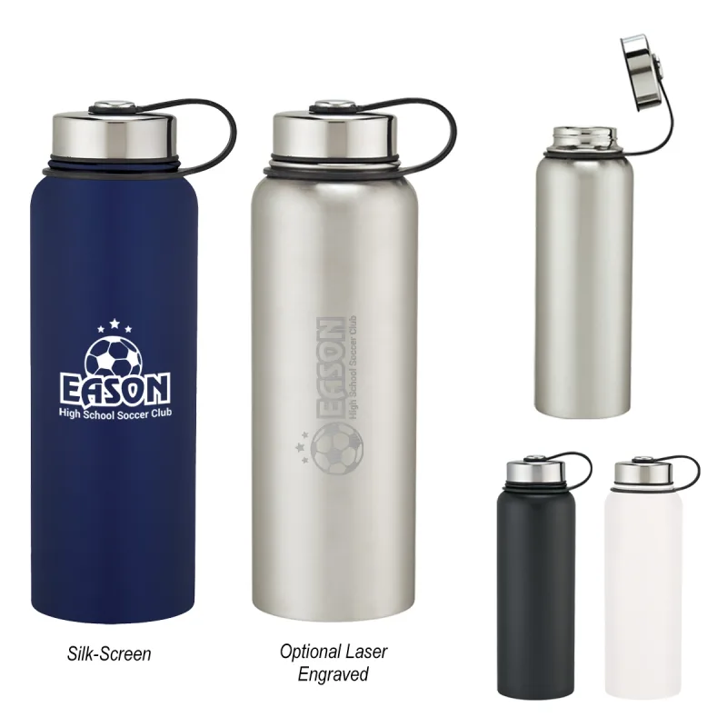 Invigorate Stainless Steel Bottle - 40 Oz. — view 10