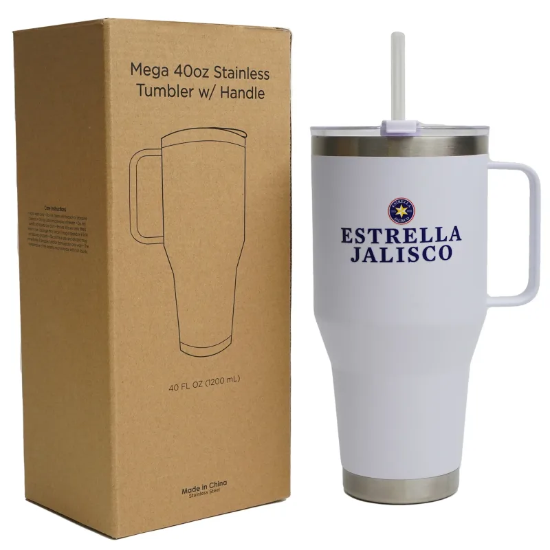 40 oz Mega Tumbler with Handle — view 5