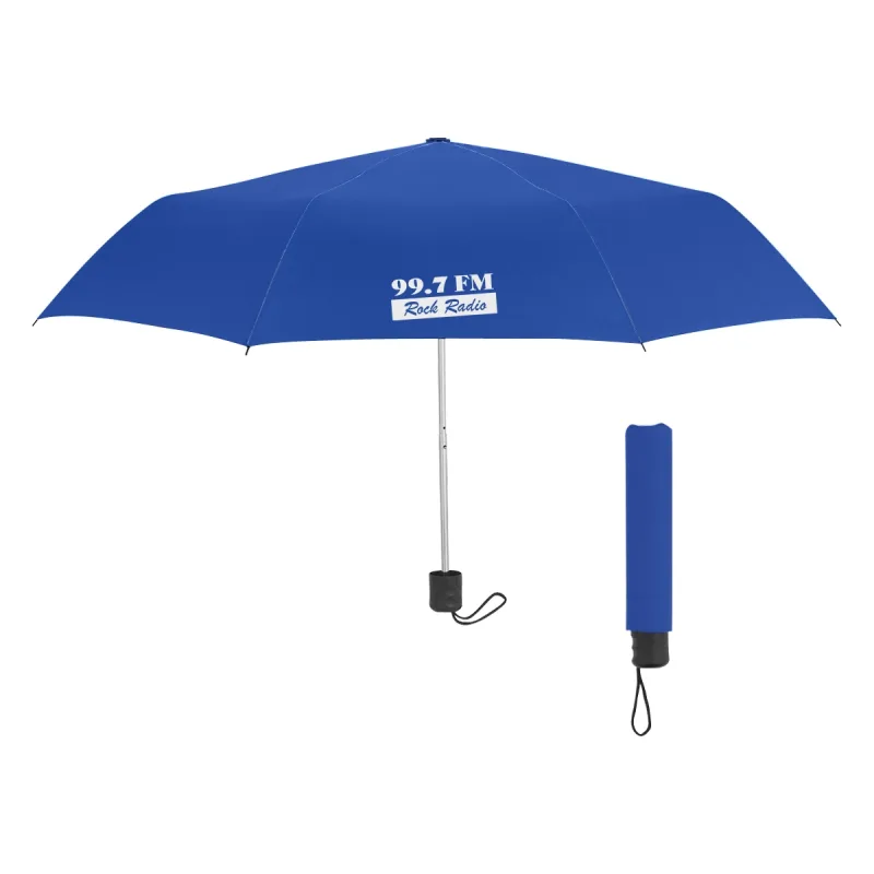 Arc Telescopic Umbrella with 100% RPET Canopy - 42" — view 2