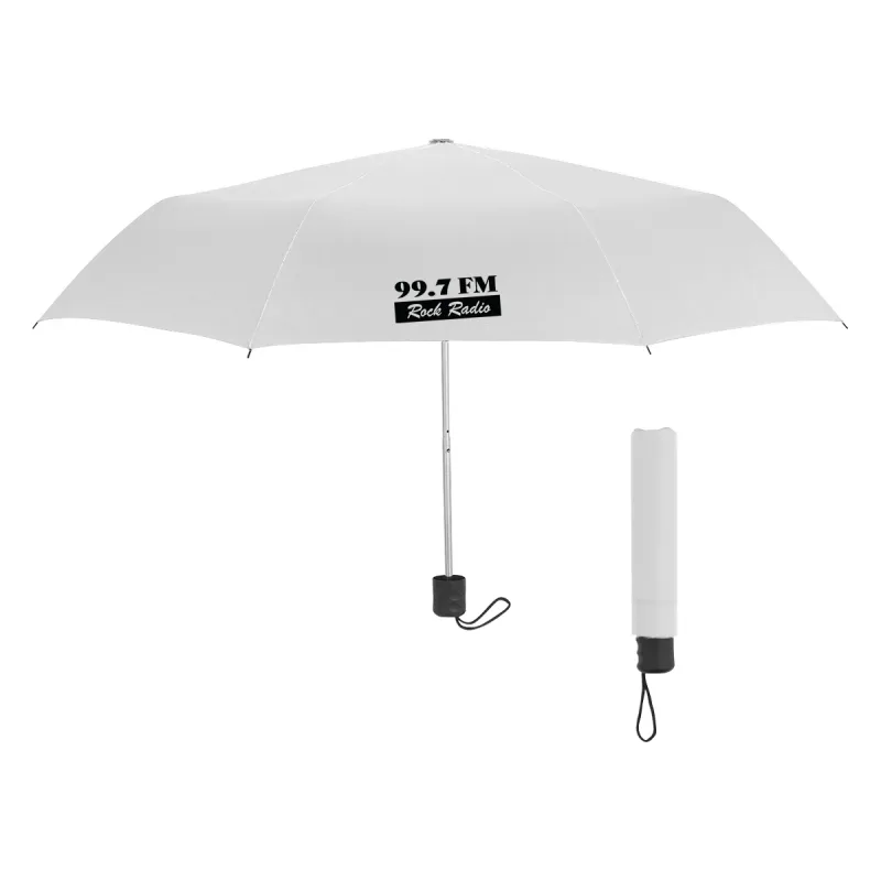 Arc Telescopic Umbrella with 100% RPET Canopy - 42" — view 3